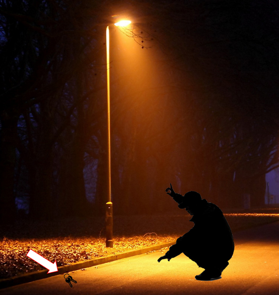 Looking for Keys Underneath the Streetlamp